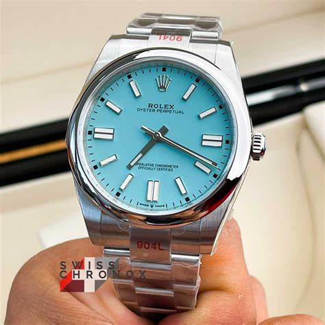 rolex oyster perpetual 41 turchese|rolex oyster steel for sale.